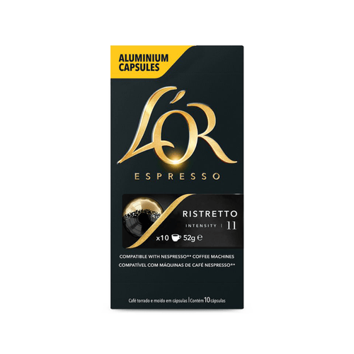 Cápsula de Café Espresso Ristretto 10x5,2g L'or