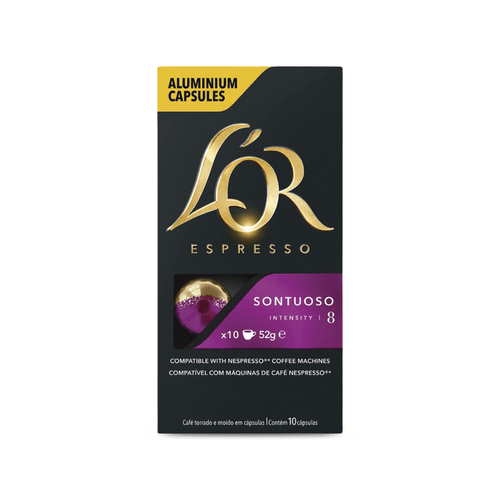 Cápsula de Café Espresso Sontuoso 10x5,2g L'or
