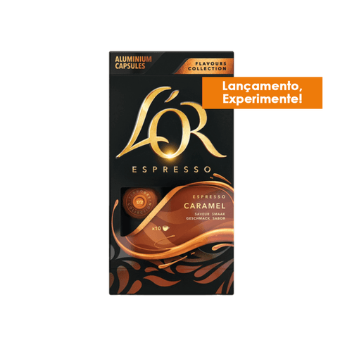 Cápsula de Café Espresso Caramel Cx. 10un de 5,2g  L'or