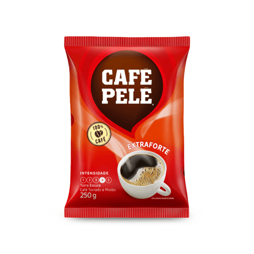 Café Almofada Extra Forte Fardo 20x250g Pelé