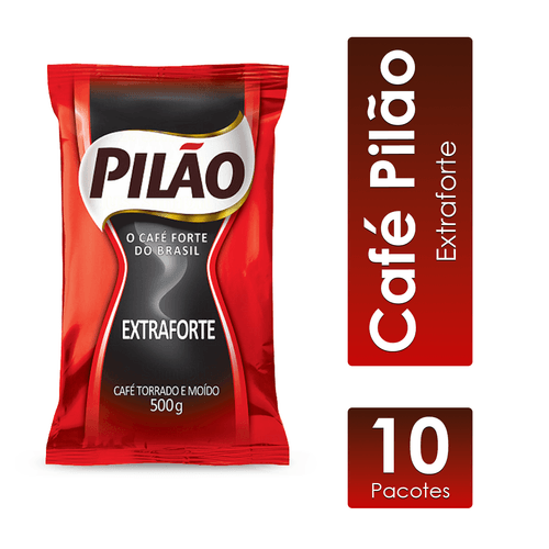 Café Almofada Extraforte Fardo 10x500g Pilão