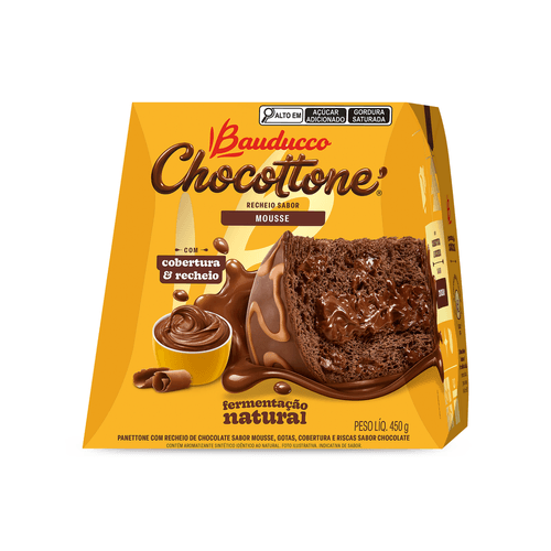 Chocottone Maxi Mousse 450g Bauducco