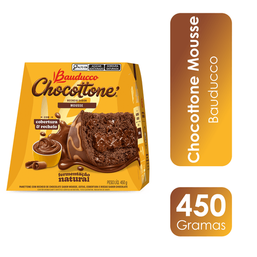 Chocottone Maxi Mousse 450g Bauducco
