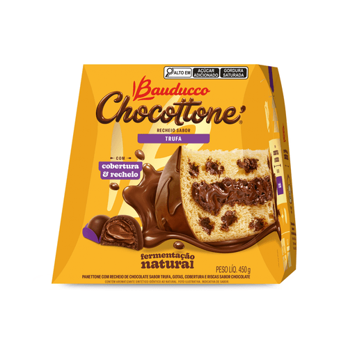 Chocottone Maxi Trufa 450g Bauducco