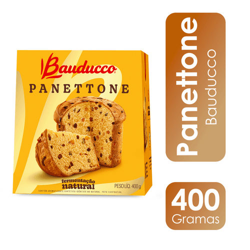 Panettone com Frutas Cristalizadas 400g Bauducco