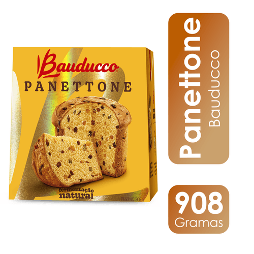 Panettone de Frutas Cristalizadas 908g Bauducco