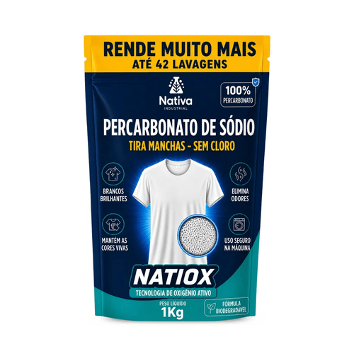 Percarbonato de Sódio 1Kg Natiox