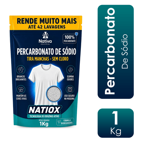 Percarbonato de Sódio 1Kg Natiox
