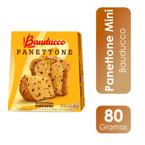 Panettone Mini 80g Bauducco