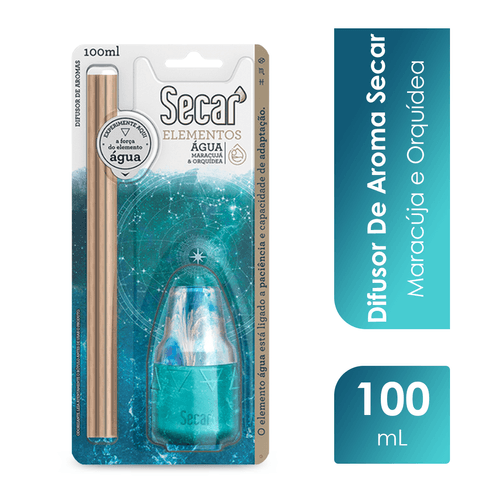 Difusor de Aromas Água 100ml Secar