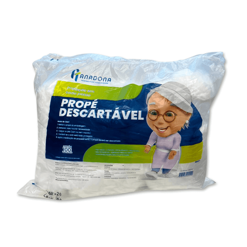 Sapatilha Propé 20g Branca 100 unidades Anadona