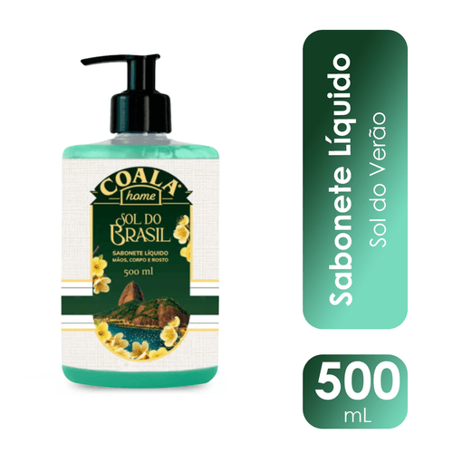Sabonete Líquido Pump Sol do Brasil 500ml Coala