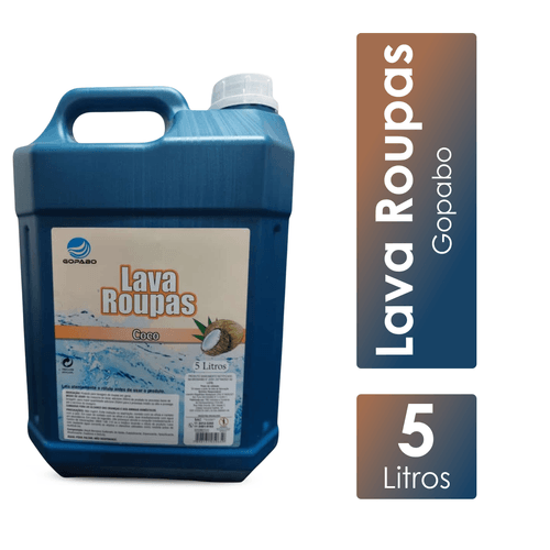 Lava Roupas Líquido Coco 5L Gopabo