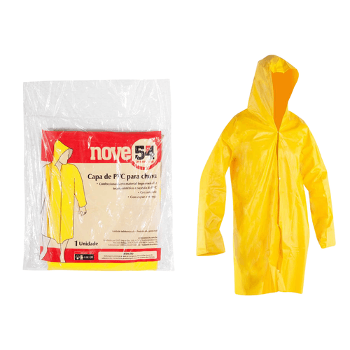 Capa de Chuva de PVC 954 Tamanho GG com Forro Vonder
